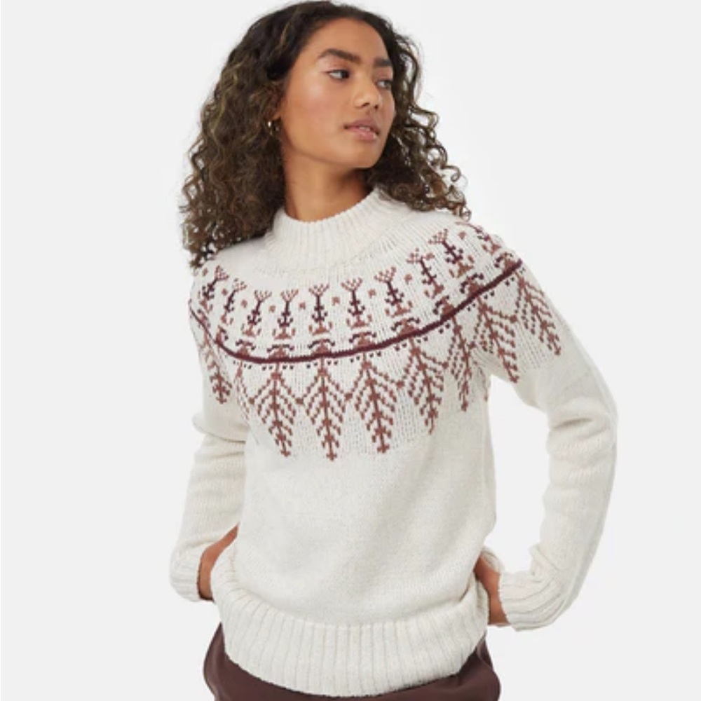 Tentree Highline Wool Intarsia Sweater